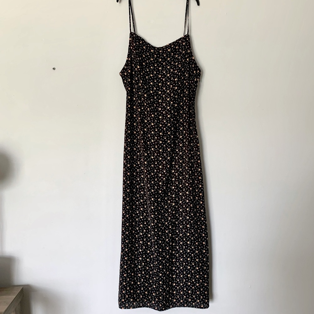 NWT American Eagle Floral Print MIDI Dress size M